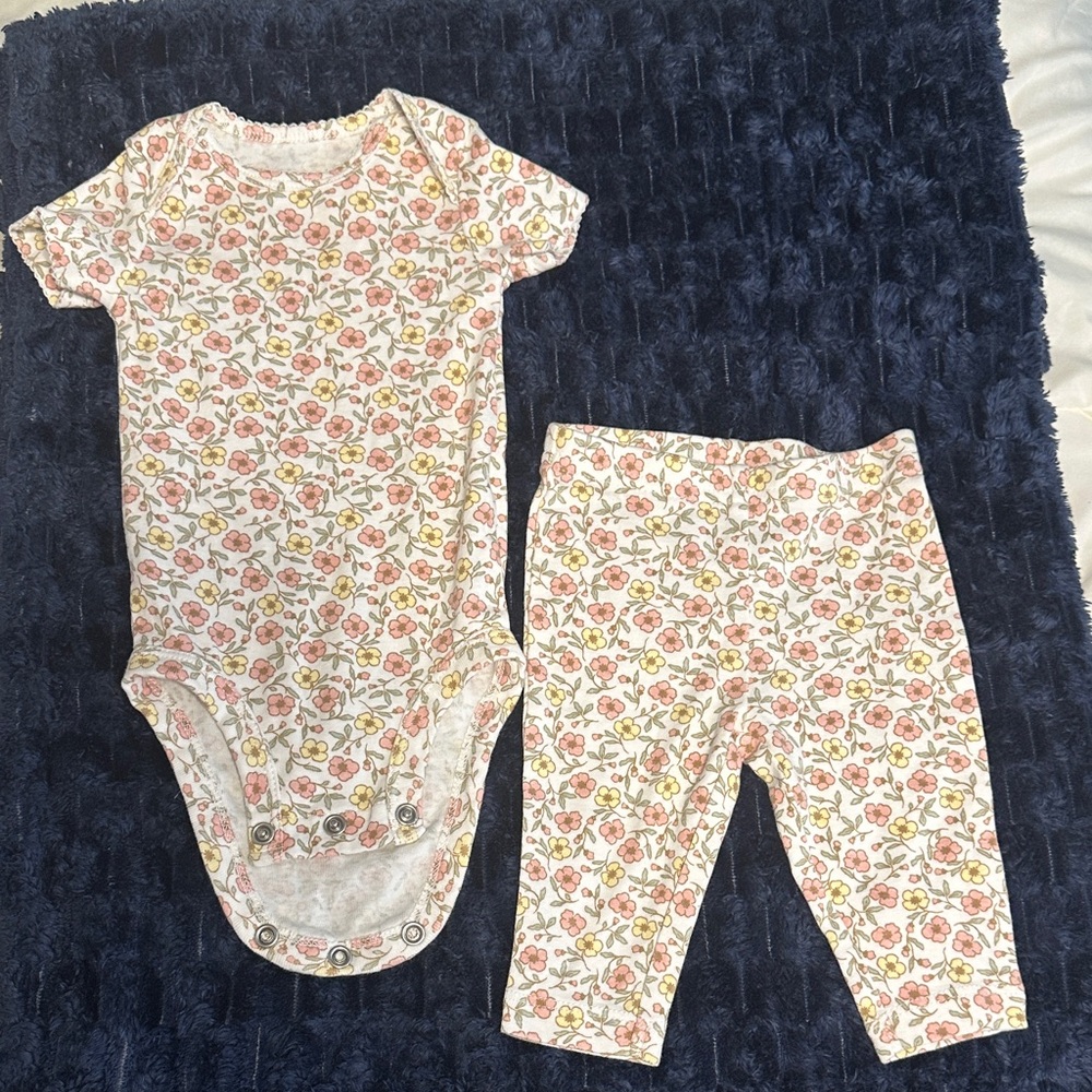 Floral Kids Matching Set